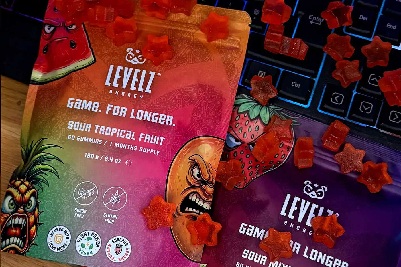 Best low sugar and zero sugar energy products for gamers 2026