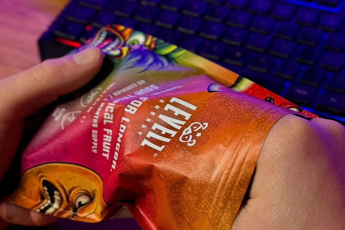 How long energy gummies take to work for gaming